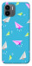 Чехол Бумажные самолетики для Xiaomi Redmi A1