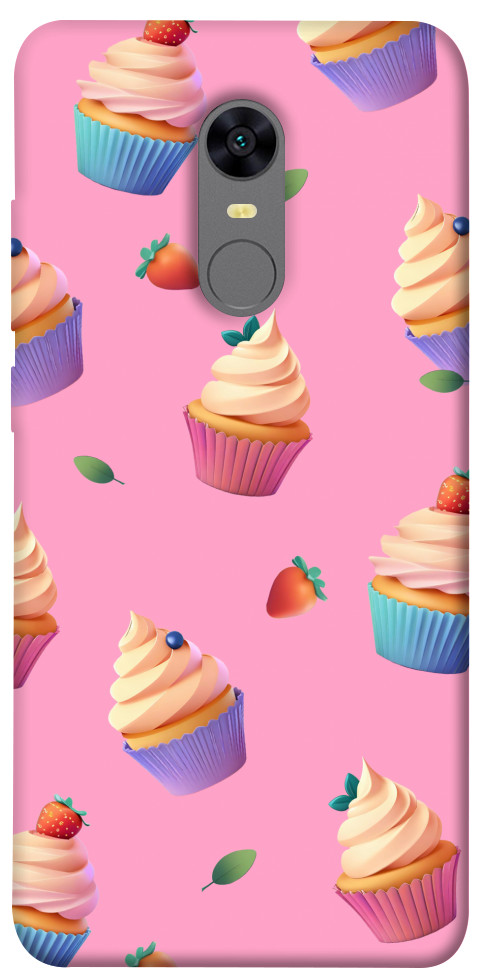 Чохол Капкейки для Xiaomi Redmi Note 5 (Single Camera)