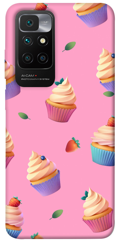 Чехол Капкейки для Xiaomi Redmi 10