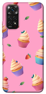 Чехол Капкейки для Xiaomi Redmi Note 11 (Global)