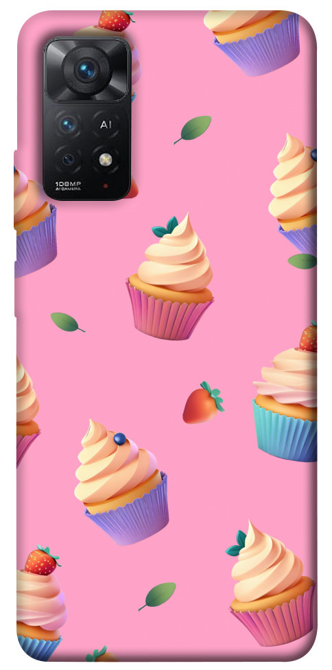 Чохол Капкейки для Xiaomi Redmi Note 11 Pro 5G