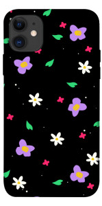 Чохол Квіти та пелюстки для iPhone 11