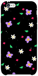 Чехол Цветы и лепестки для iPhone 6 (4.7'')