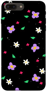 Чехол Цветы и лепестки для iPhone 7 plus (5.5")