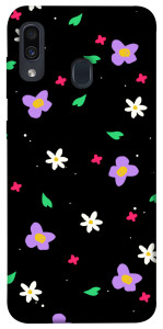 Чехол Цветы и лепестки для Galaxy A30 (2019)