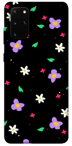 Чехол Цветы и лепестки для Galaxy S20 Plus (2020)