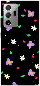 Чехол Цветы и лепестки для Galaxy Note 20 Ultra