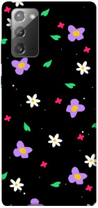 Чехол Цветы и лепестки для Galaxy Note 20