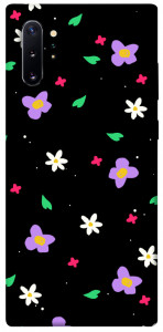 Чехол Цветы и лепестки для Galaxy Note 10+ (2019)