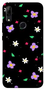 Чехол Цветы и лепестки для Huawei P Smart Z