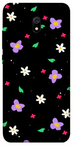 Чехол Цветы и лепестки для Xiaomi Redmi 8a
