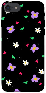 Чехол Цветы и лепестки для iPhone 7 (4.7'')