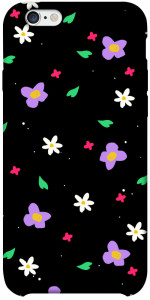 Чехол Цветы и лепестки для iPhone 6S Plus