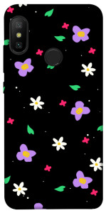 Чехол Цветы и лепестки для Xiaomi Mi A2 Lite