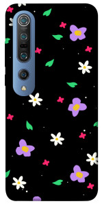 Чехол Цветы и лепестки для Xiaomi Mi 10