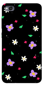 Чехол Цветы и лепестки для Xiaomi Redmi 4A