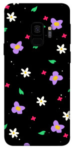 Чохол Квіти та пелюстки для Galaxy S9
