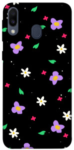 Чехол Цветы и лепестки для Galaxy M20