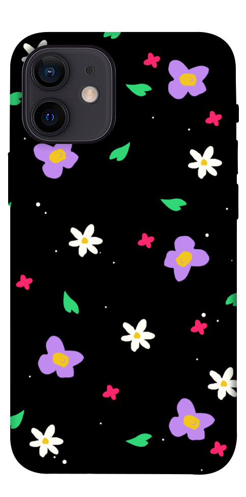 Чохол Квіти та пелюстки для iPhone 12 mini