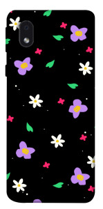 Чехол Цветы и лепестки для Samsung Galaxy M01 Core