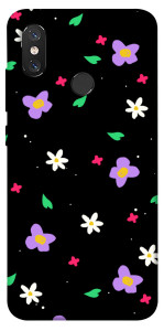 Чехол Цветы и лепестки для Xiaomi Mi 8