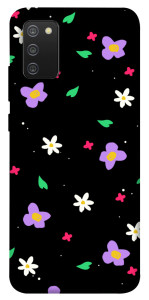 Чохол Квіти та пелюстки для Galaxy A02s