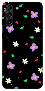 Чохол Квіти та пелюстки для Galaxy S21+