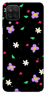 Чохол Квіти та пелюстки для Galaxy A12