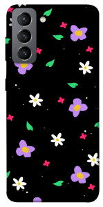 Чехол Цветы и лепестки для Galaxy S21 FE