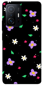 Чехол Цветы и лепестки для Xiaomi 11T