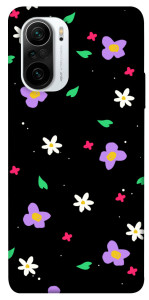 Чехол Цветы и лепестки для Xiaomi Poco F3