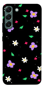 Чохол Квіти та пелюстки для Galaxy S22+