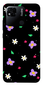 Чехол Цветы и лепестки для Xiaomi Redmi 10A