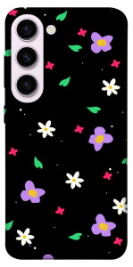 Чехол Цветы и лепестки для Galaxy S23+