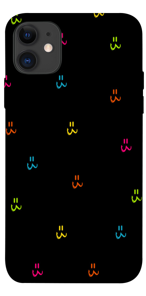 Чехол Colorful smiley для iPhone 11