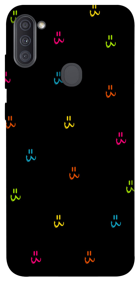 Чохол Colorful smiley для Galaxy A11 (2020)