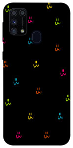 Чохол Colorful smiley для Galaxy M31 (2020)