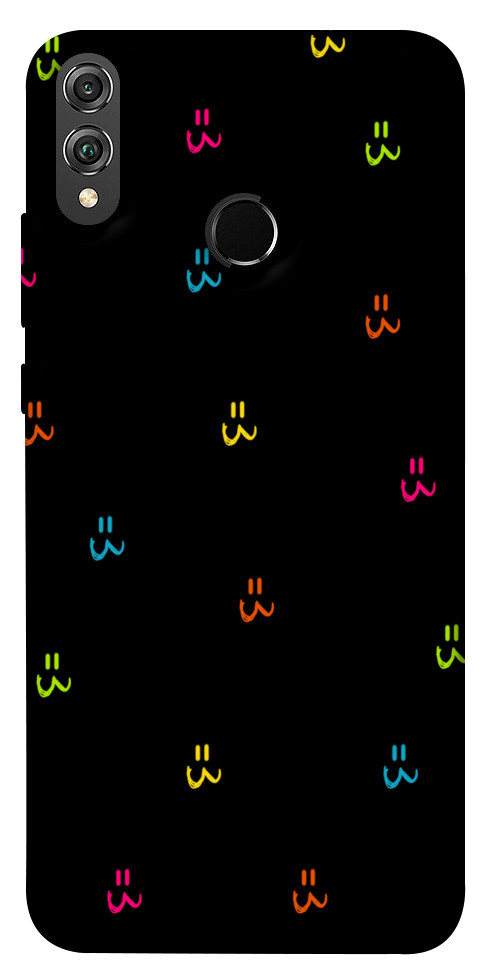 Чохол Colorful smiley для Huawei Honor 8X