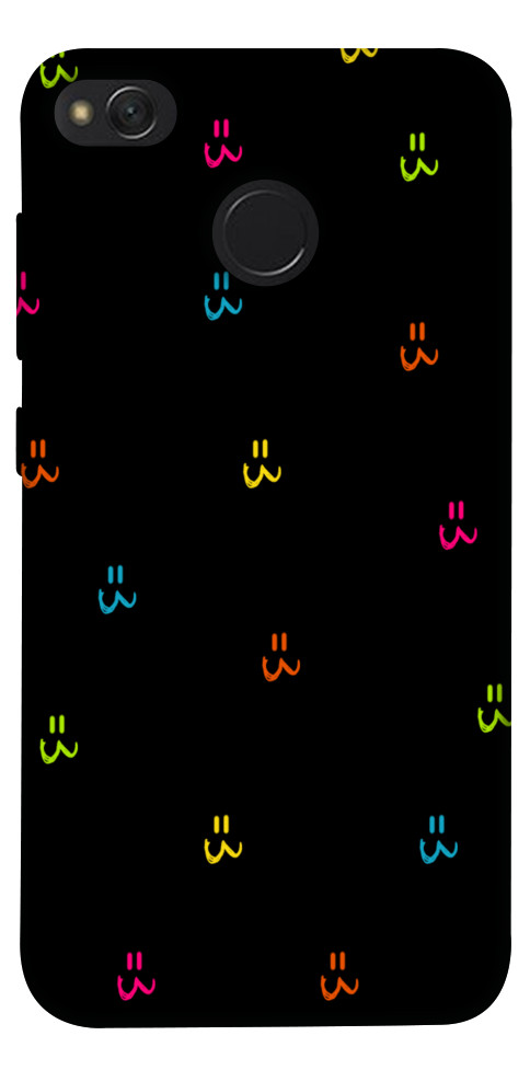 Чехол Colorful smiley для Xiaomi Redmi 4X