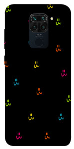 Чехол Colorful smiley для Xiaomi Redmi Note 9
