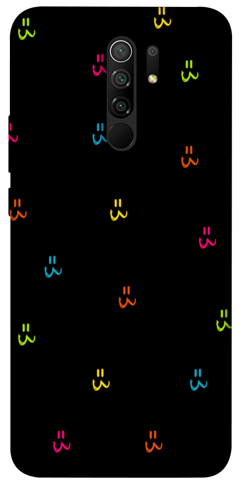 Чехол Colorful smiley для Xiaomi Redmi 9