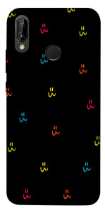 Чехол Colorful smiley для Huawei P20 Lite