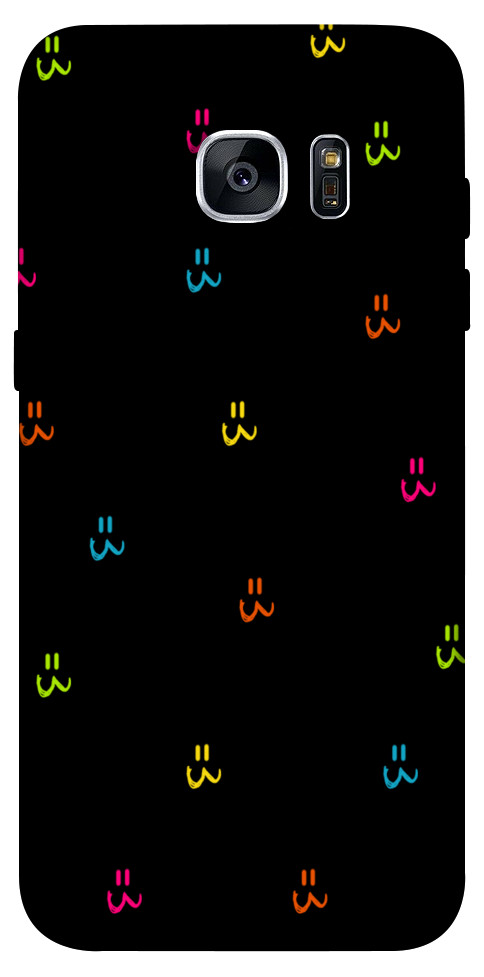 Чехол Colorful smiley для Galaxy S7 Edge