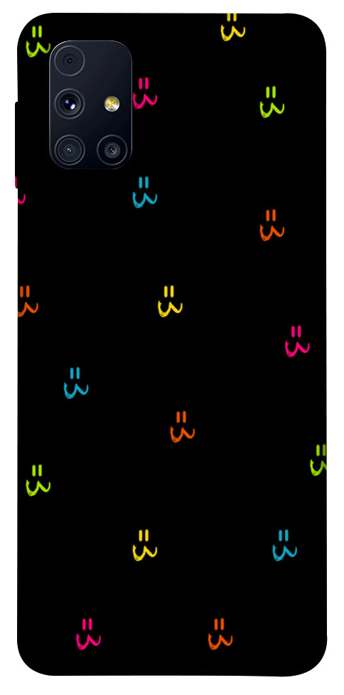 Чохол Colorful smiley для Galaxy M31s