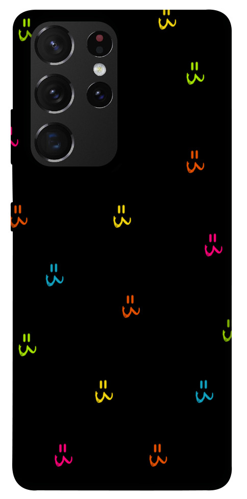 Чохол Colorful smiley для Galaxy S21 Ultra