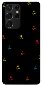 Чехол Colorful smiley для Galaxy S21 Ultra