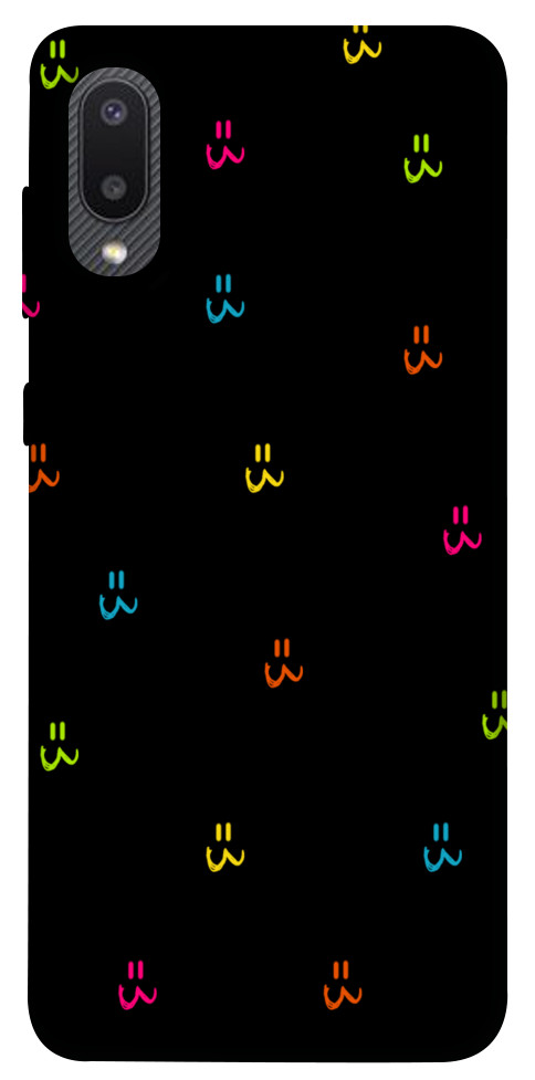 Чехол Colorful smiley для Galaxy A02