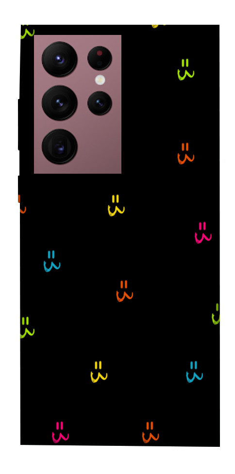 Чохол Colorful smiley для Galaxy S22 Ultra