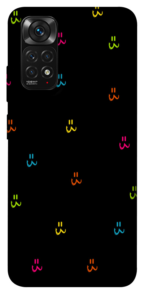 Чехол Colorful smiley для Xiaomi Redmi Note 11 (Global)