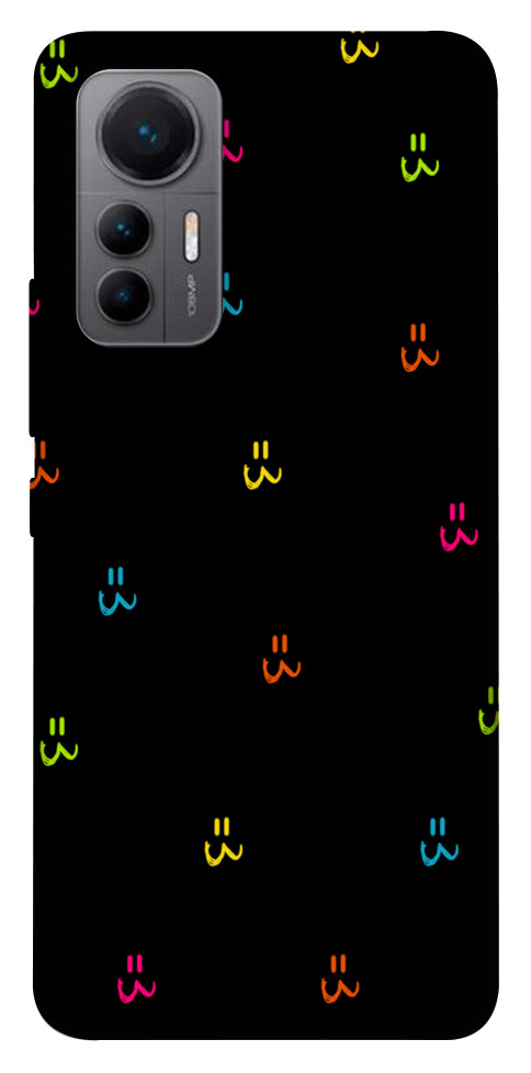 Чехол Colorful smiley для Xiaomi 12 Lite